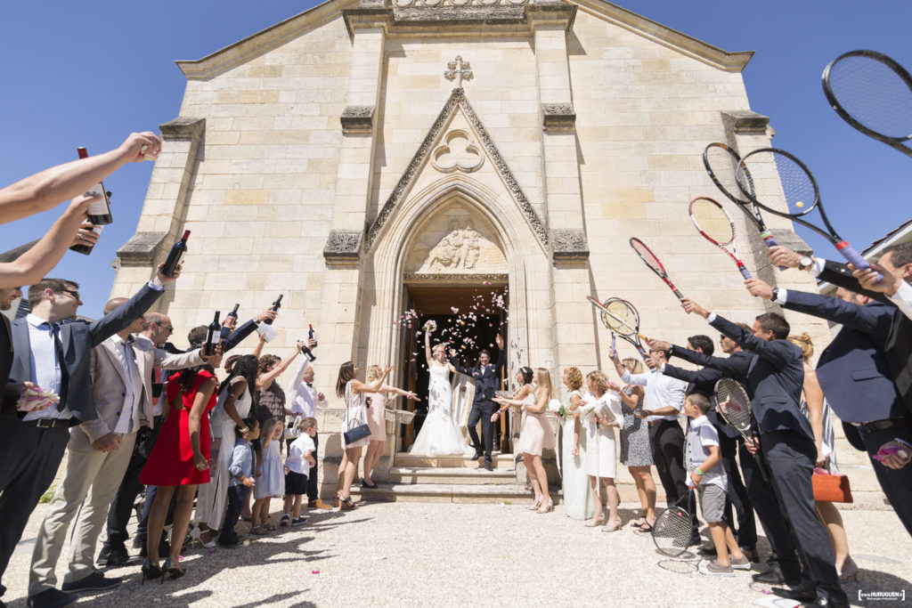 mariage à l'église de caychac blanquefort au nord de bordeaux