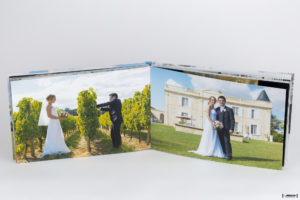 Livre album photo de Mariage format A4 paysage Sebastien Huruguen Photographe