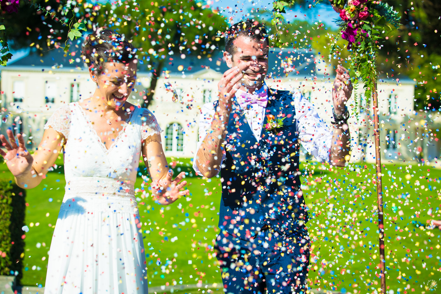 Vin d'honneur réception de Mariage - Photographe de mariage à Bordeaux et dans le sud ouest de la France