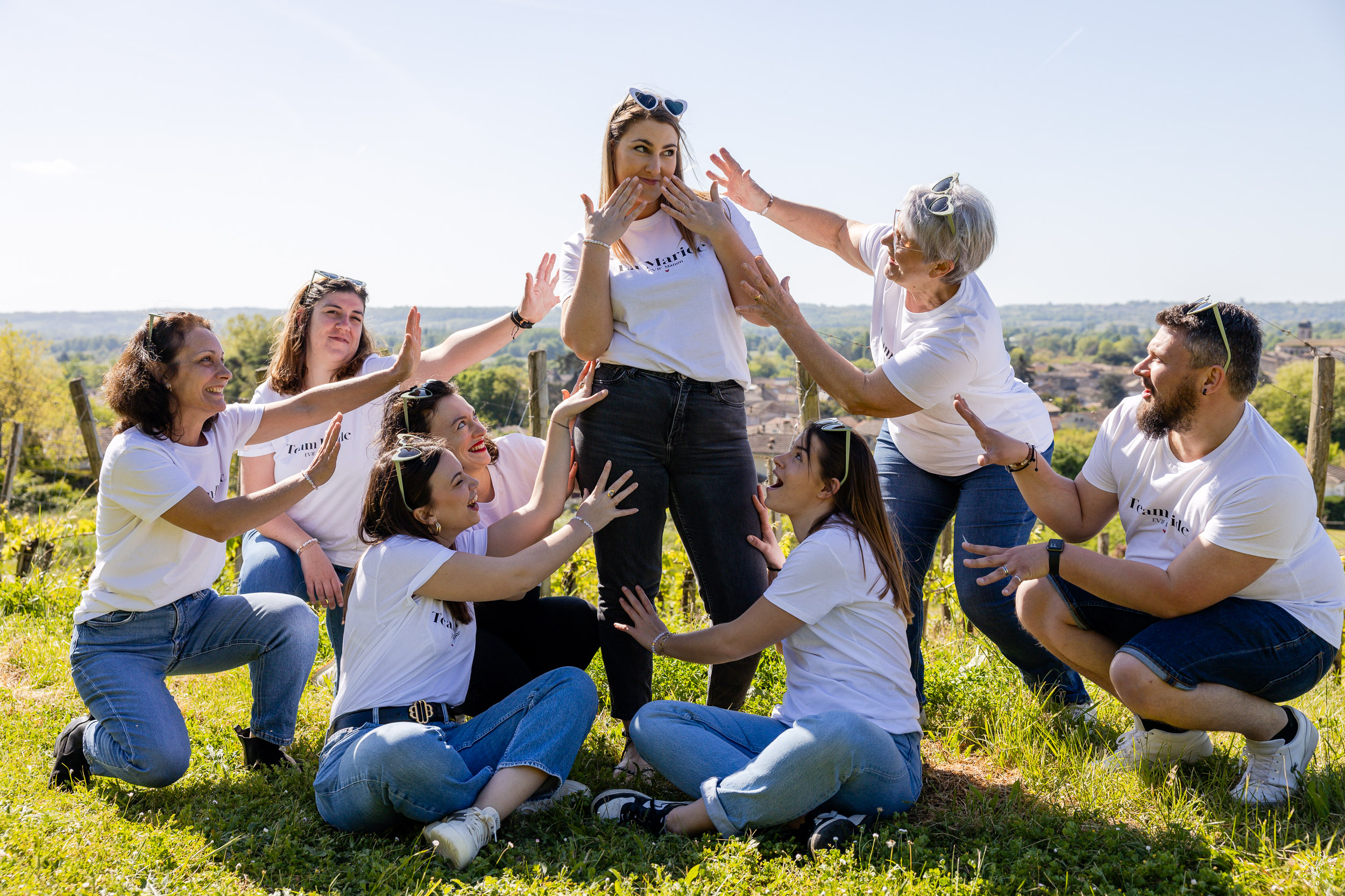 photographe EVJF castillon-la-bataille saint emilion