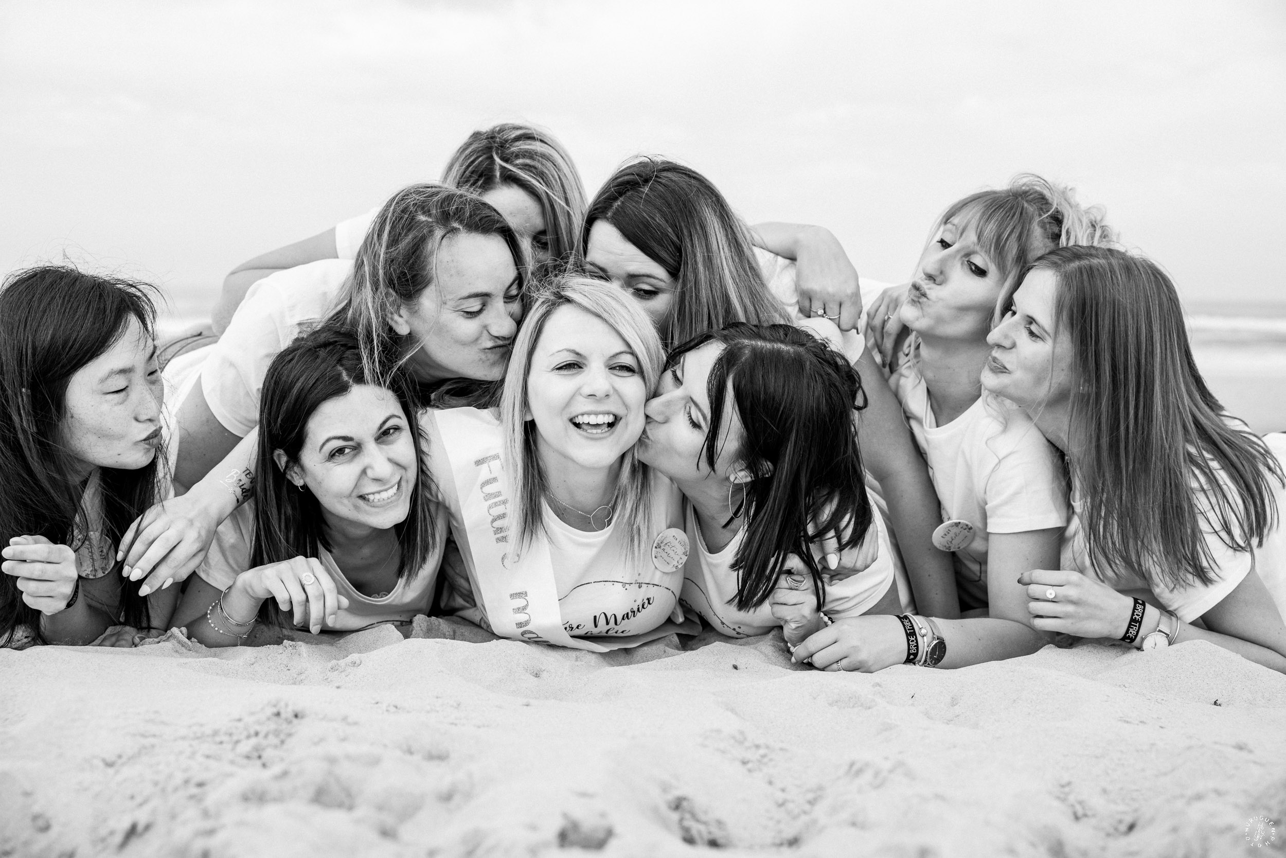 photographe evjf carcans sebastien huruguen seance photo plage