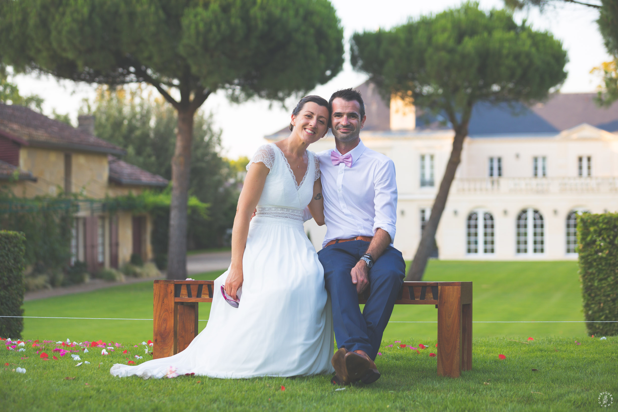 photographe mariage bordeaux chateau malartic leognan sebastien huruguen